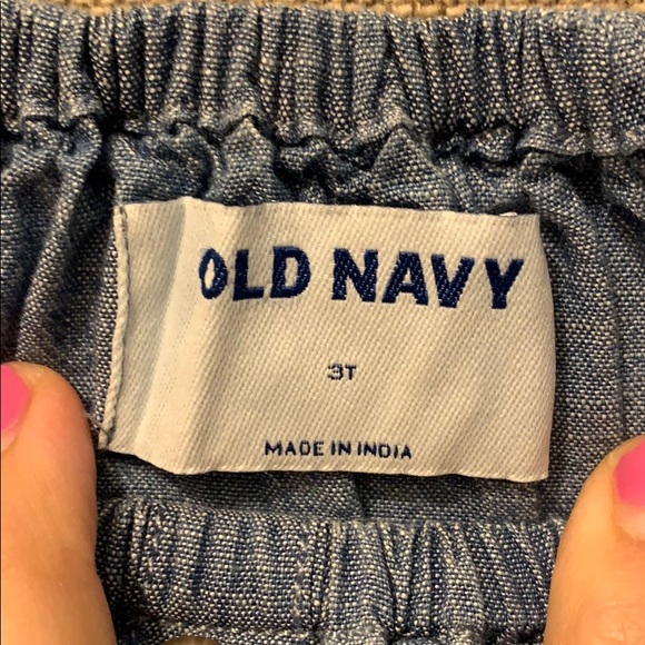 Old Navy off shoulder denim dress - Picture 2 of 3